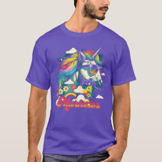 Rainbow Unicorn Marketer T Shirt