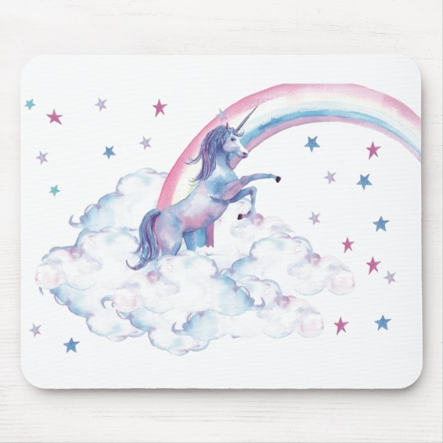 Rainbow Unicorn Musmatta (Framsidan)