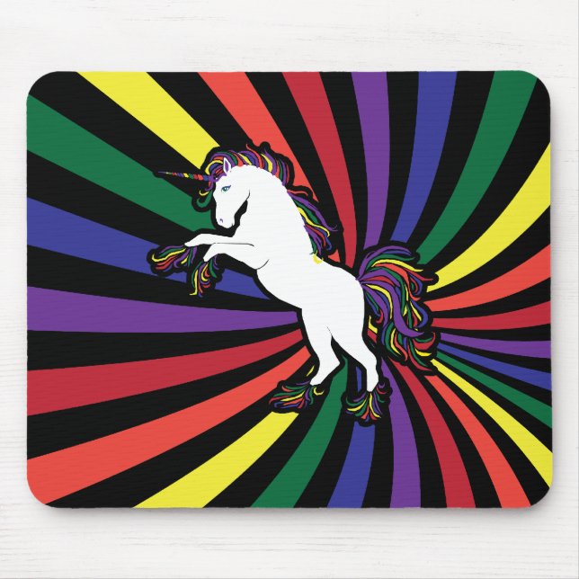 Rainbow Unicorn Musmatta (Framsidan)