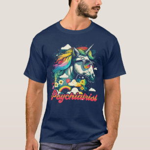 Rainbow Unicorn Psychiatrist T Shirt