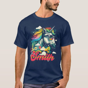 Rainbow Unicorn Smith T Shirt