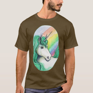 Rainbow unicorn t shirt