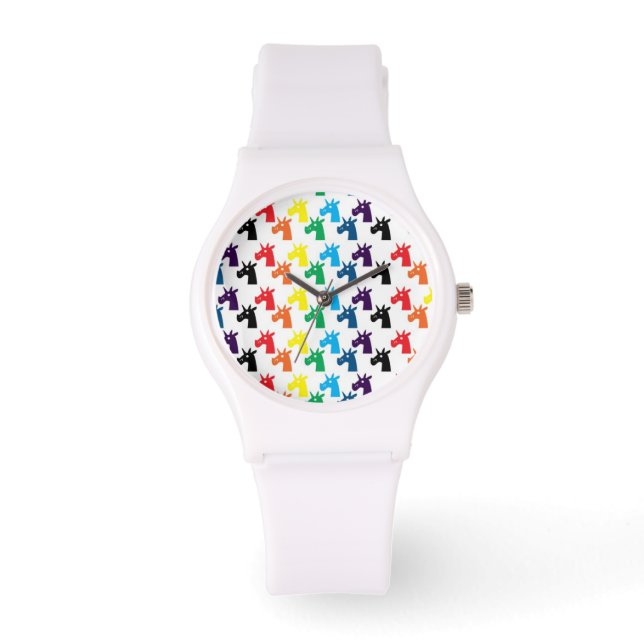 Rainbow Unicorn Watch Armbandsur (Framsida)