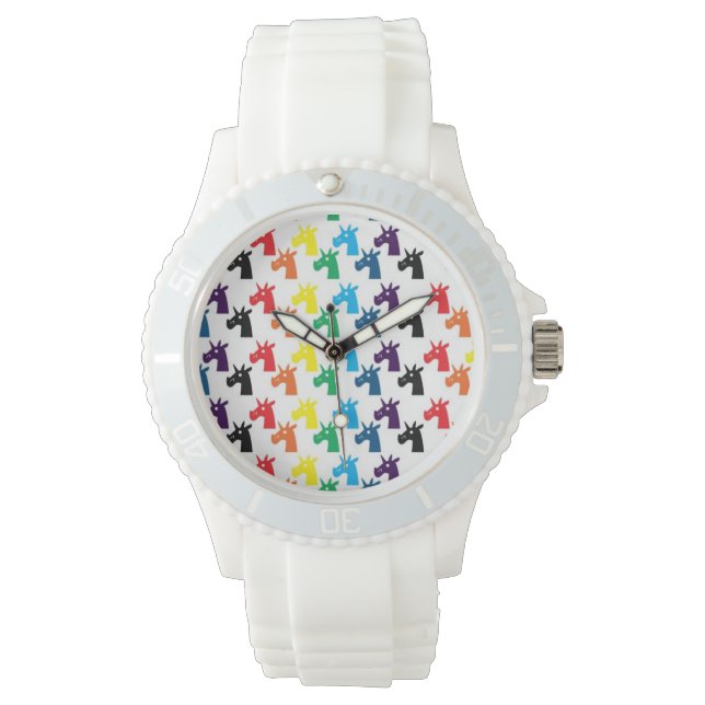 Rainbow Unicorn Watch Armbandsur (Framsida)