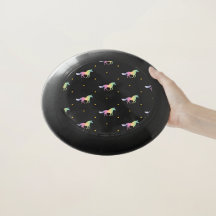 Rainbow Unicorns & Guld Stars Mönster