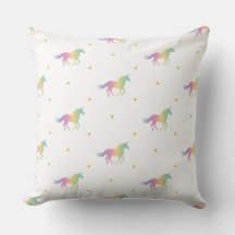 Rainbow Unicorns & Guld Stars Mönster