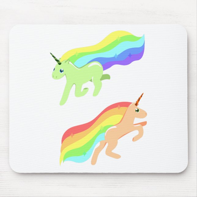 Rainbow Unicorns Musmatta (Framsidan)