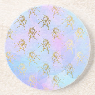 Rainbow Unicorns Underlägg Sandsten
