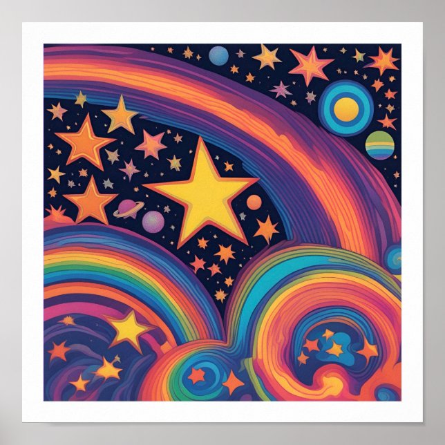 Rainbow Universe Poster (Framsidan)