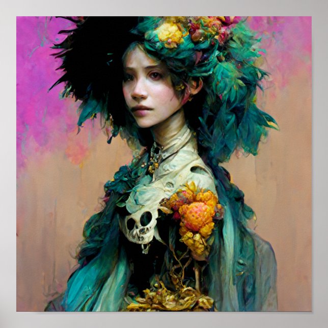 Rainbow Urchin 2 Fantasy Sci-Fi Poster (Framsidan)