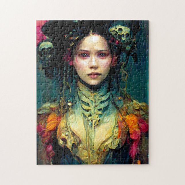 Rainbow Urchin Fantasy Sci-Fi Pussel (Vertikal)