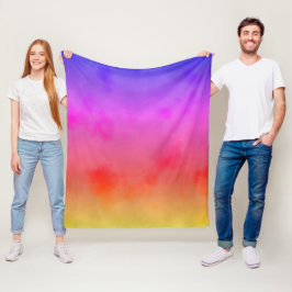 Rainbow Vapor Fleecefilt