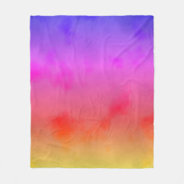 Rainbow Vapor Fleecefilt
