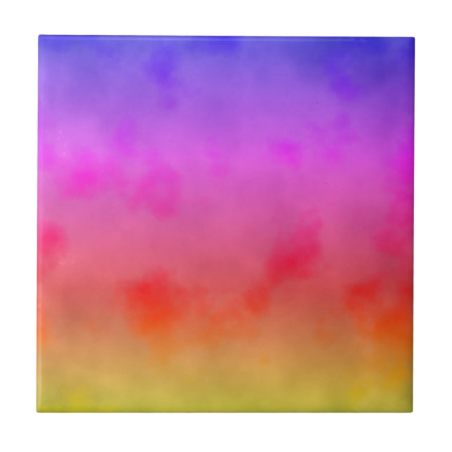 Rainbow Vapor Kakelplatta (Framsidan)