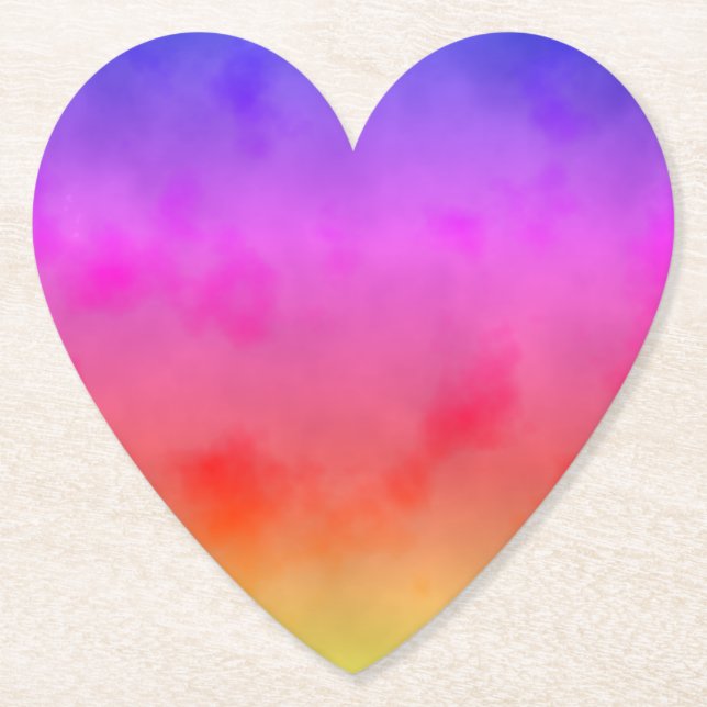 Rainbow Vapor Underlägg Papper (Framsida)