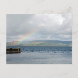 Rainbow vid Loch Ranza Vykort