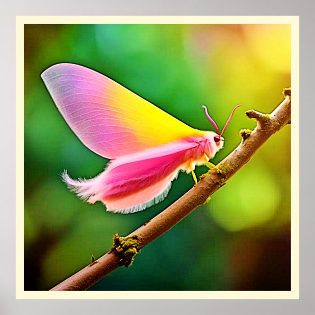 Rainbow Vinge Beauty Poster (Framsidan)