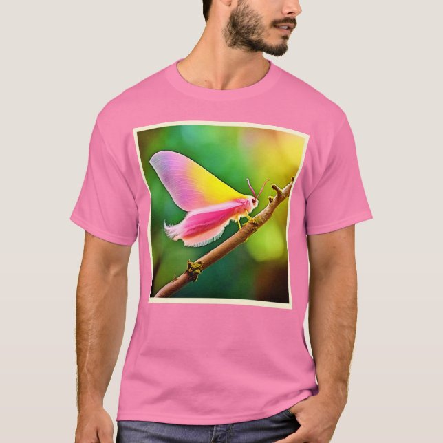 Rainbow Vinge Beauty T Shirt (Framsida)