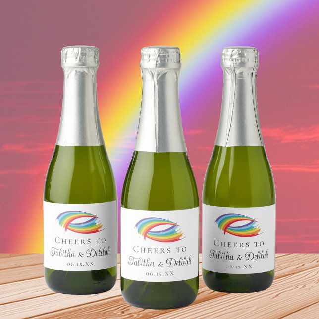 Rainbow Vinkarare Bevackra Personligt bröllp Mini (Skapare uppladdad)