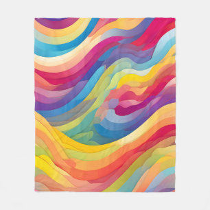 Rainbow Vinkarare Fleecefilt