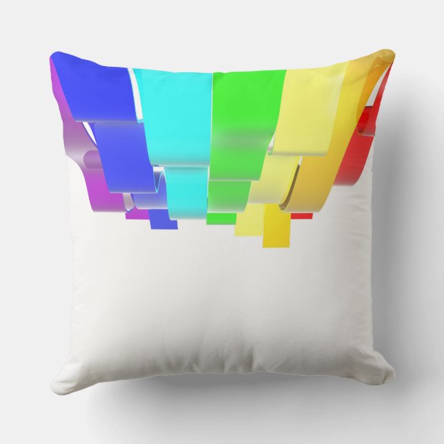 Rainbow vinkarare kudde (Baksida)