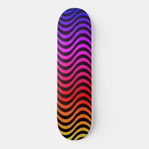 Rainbow Vinkarare Mini Skateboard Bräda 18,5 Cm
