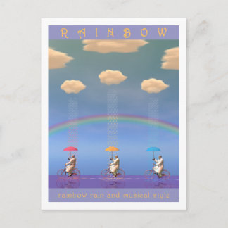 RAINBOW-vykort Vykort