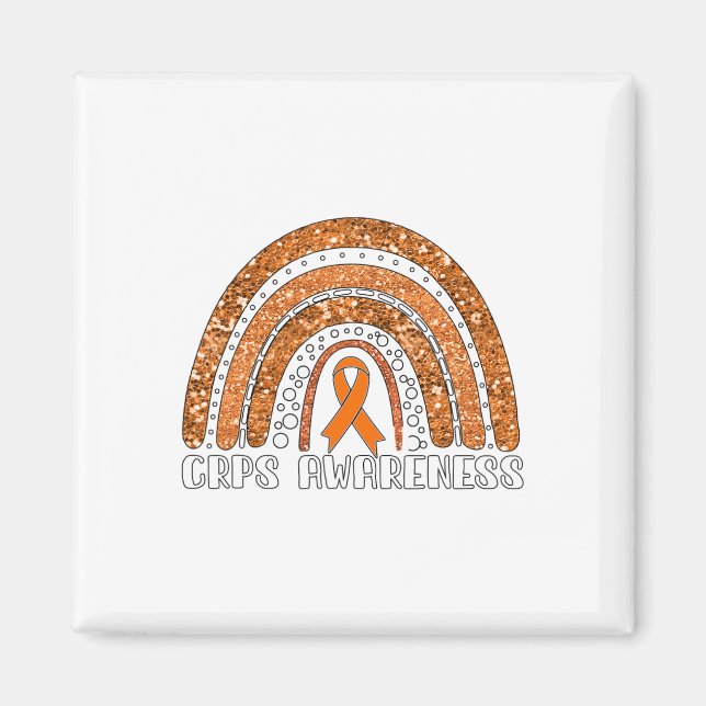Rainbow Warrior Crps Awareness Magnet (Framsidan)