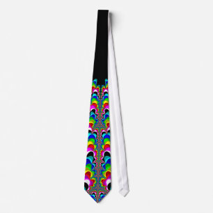 Rainbow Waterfall - Fractal Art Slips