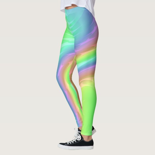 Rainbow Waterfall Leggings (Vänster)