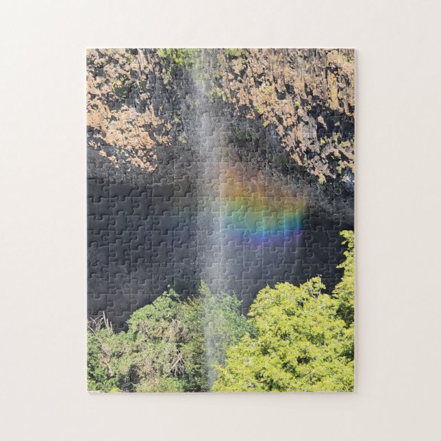 Rainbow Waterfall Pussel (Vertikal)