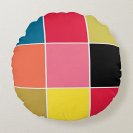 Rainbow Waterfall Squares Dekorativ kudde