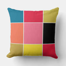 Rainbow Waterfall Squares Kudde