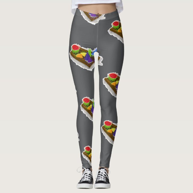 Rainbow Watermelon Leggings (Framsida)