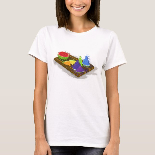 Rainbow Watermelon T Shirt (Framsida)