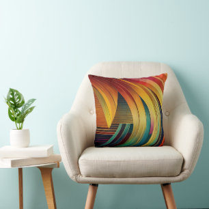 Rainbow Wave Kudde