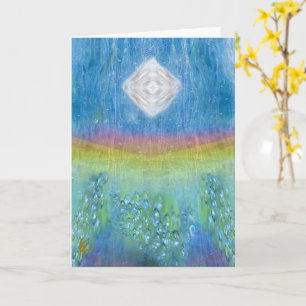 Rainbow Wave Shining Orb Gnistra Light Chakra Kort