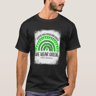 Rainbow We Bära Grönt DMDD Awareness T Shirt