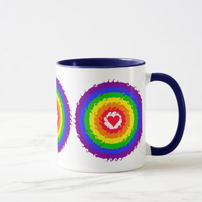 Rainbow Wheel mugg (Höger)