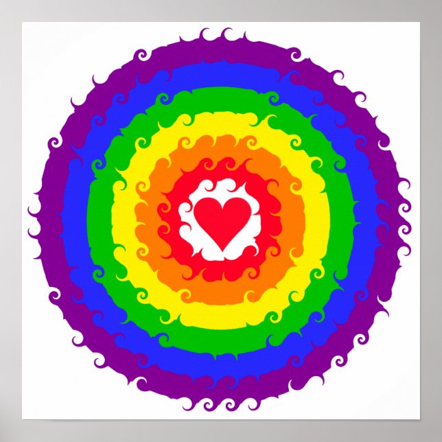 Rainbow Wheel poster (Framsidan)