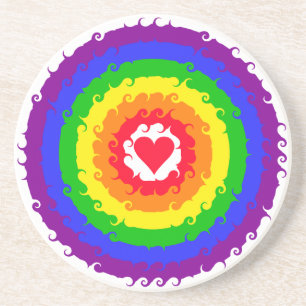 Rainbow Wheel underlägg