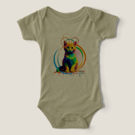 Rainbow Whiskers A Multifärgad Cat Dream T Shirt