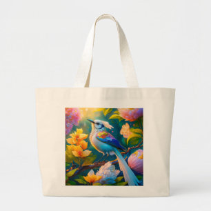 Rainbow Winged Jay Fantasy Bird Jumbo Tygkasse