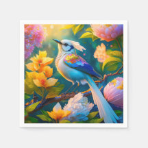 Rainbow Winged Jay Fantasy Bird