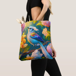 Rainbow Winged Jay Fantasy Bird Tygkasse