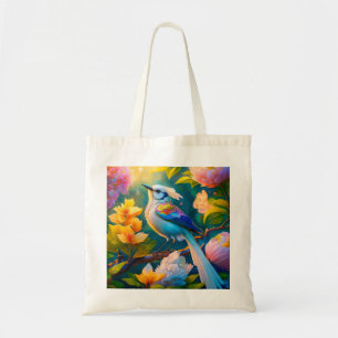 Rainbow Winged Jay Fantasy Bird Tygkasse