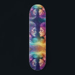 Rainbow Women Cosmic Galaxy Feminine Energy Sk8r Mini Skateboard Bräda 18,5 Cm<br><div class="desc">Regnbågsnäringen gnar lätt med kosmisk galaxeffekt. Den feminina energin är mycket färgad och blandas på ett vackert sätt. Finns i många andra färg-kombinationer.</div>