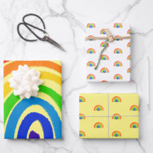 Rainbow Wrapping Papper