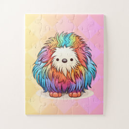 Rainbow Yeti Jigszle Puzzle Pussel
