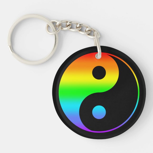 Rainbow Yin Yang Symbol (Framsidan)